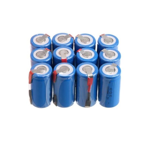 ANMAS POWER 12PCS Blue Sub C NiCd Batteries SC 1.2V 1800mAh