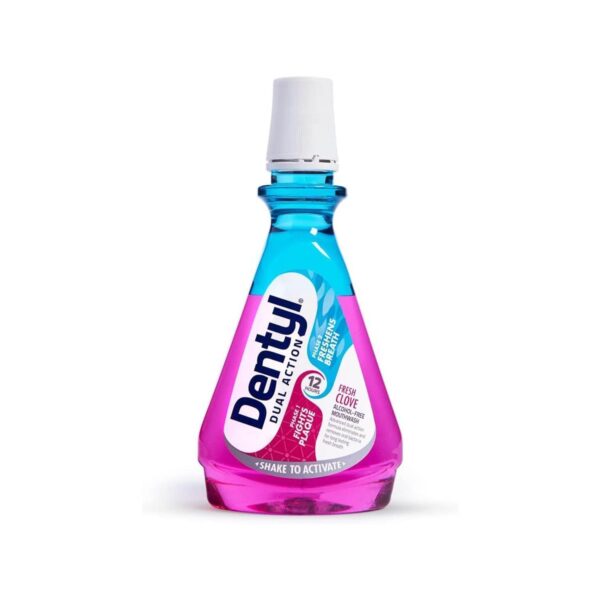 Dentyl Dual Action CPC Mouthwash, 12hrs Fresh Breath, 500 ml