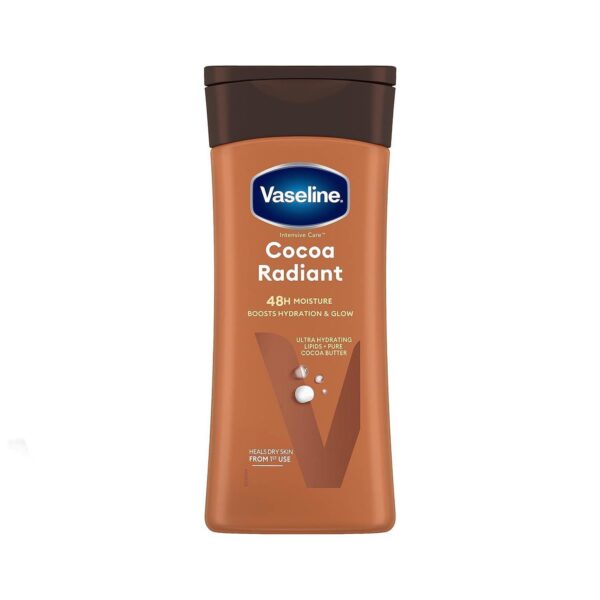 Vaseline Intensive Care Cocoa Radiant Body Lotion with ultra-hydrating lipids 200 ml