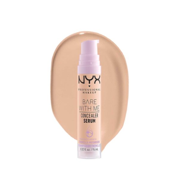 NYX Professional Makeup Bare With Me Concealer Serum, Vanilla, 9.6ml