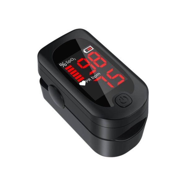 Metene Pulse Oximeter Fingertip, Blood Oxygen Saturation Monitor, Heart Rate Monitor and SpO2 Levels, Portable Pulse Oximeter with Case