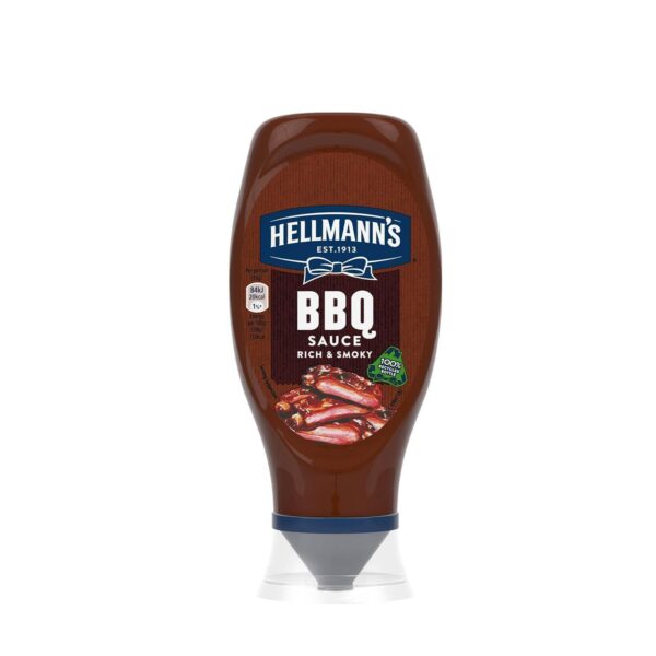 Hellmann's Rich & Smoky BBQ Sauce, chicken and chips 430 ml