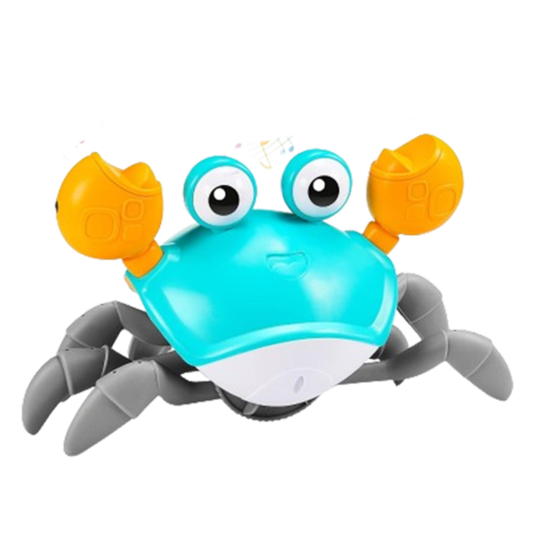 Crawling Crab Toy Crab Baby Toy 6-12 Month,Walking Dancing Crab Toy for 1-3 Year Old Boys Girls