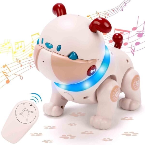 KaeKid Remote Control Robot Dog Toy for Kids - Interactive Touch &Smart Dancing Robots for Kids, Electronic Pets Toys Robotic Dog - 3 Year