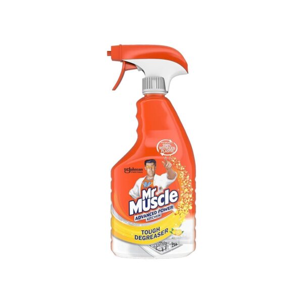 Mr Muscle Kitchen Cleaner, Advanced Power All Purpose Cleaning Spray, 750 ml, Pack of 6