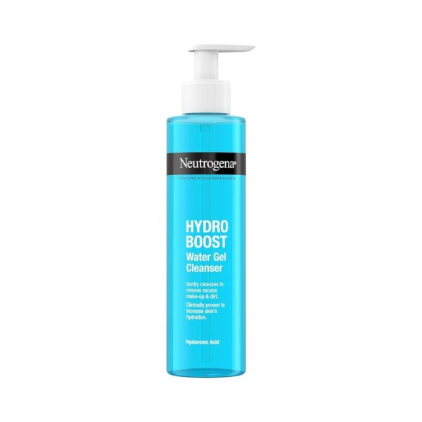 Neutrogena Hydro Boost Water Gel Facial Cleanser - for Dry or Dehydrated Skin 200ml