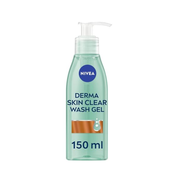 NIVEA Derma Skin Clear Wash Gel (150ml)