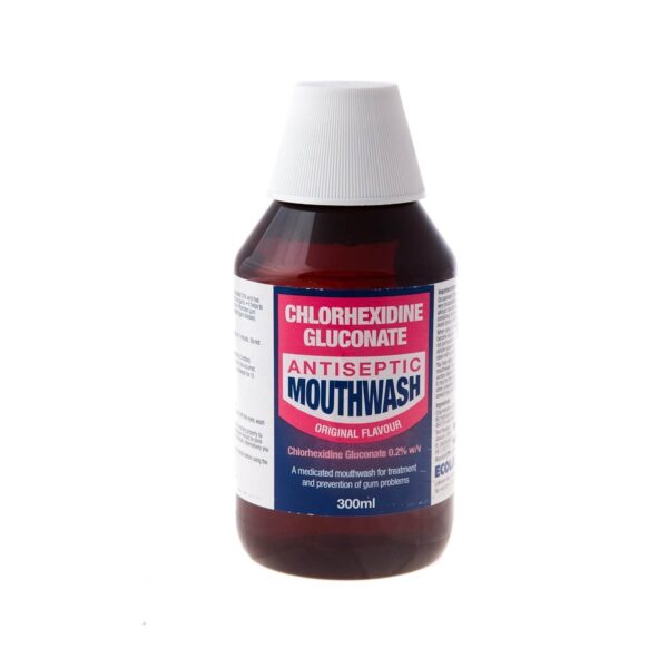 Chlorhexidine Gluconate Antiseptic Mouthwash Original Flavour 300Ml